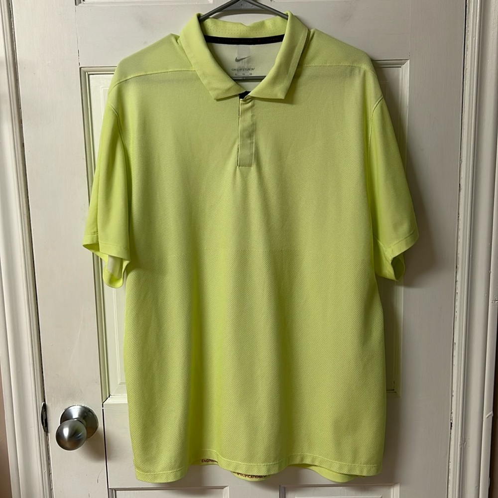 Nike DriFit ADV Tiger Woods golf polo shirt men’s size XL